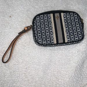Tory Burch Black Wristlet